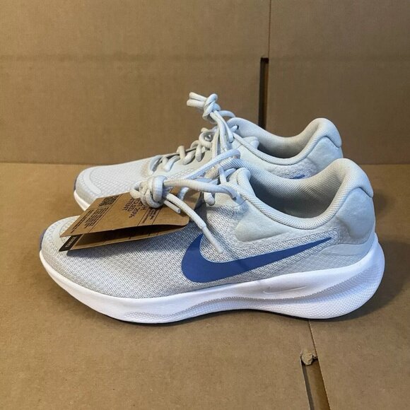 Nike Revolution 7 Womens Size 6.5 Blue Womens Athletic Running Shoes Sneakers - Picture 3 of 9